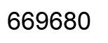 Número 669680 imagen negro