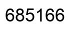 Número 685166 imagen negro