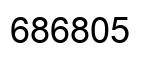 Número 686805 imagen negro