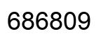 Number 686809 black image