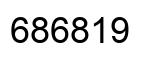 Número 686819 imagen negro