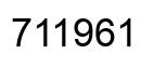Número 711961 imagen negro