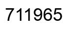 Número 711965 imagen negro