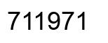 Número 711971 imagen negro