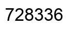 Número 728336 imagen negro