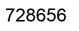 Número 728656 imagen negro