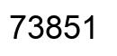 Número 73851 imagen negro