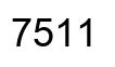 Number 7511 black image