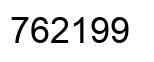 Number 762199 black image