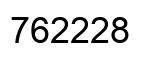 Número 762228 imagen negro