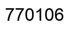 Número 770106 imagen negro