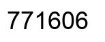 Number 771606 black image