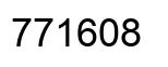 Número 771608 imagen negro
