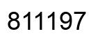 Número 811197 imagen negro