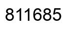 Número 811685 imagen negro