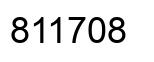 Number 811708 black image