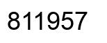 Número 811957 imagen negro