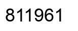 Número 811961 imagen negro
