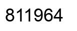 Número 811964 imagen negro