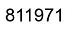 Número 811971 imagen negro