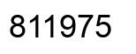 Número 811975 imagen negro