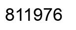 Número 811976 imagen negro