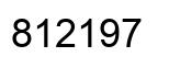 Número 812197 imagen negro