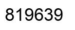Número 819639 imagen negro