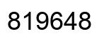 Número 819648 imagen negro