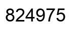 Número 824975 imagen negro