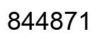 Número 844871 imagen negro