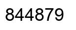 Número 844879 imagen negro