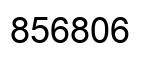 Number 856806 black image