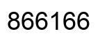 Number 866166 black image