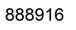 Number 888916 black image