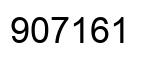 Número 907161 imagen negro