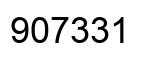Número 907331 imagen negro