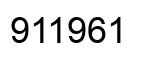Número 911961 imagen negro