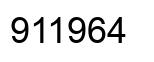 Número 911964 imagen negro