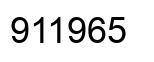Número 911965 imagen negro
