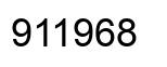 Número 911968 imagen negro
