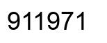 Número 911971 imagen negro
