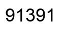 Número 91391 imagen negro