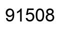 Número 91508 imagen negro