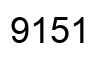 Number 9151 black image