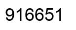 Número 916651 imagen negro