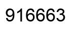Número 916663 imagen negro
