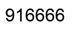 Number 916666 black image