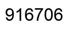 Número 916706 imagen negro