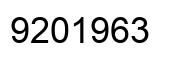 Número 9201963 imagen negro